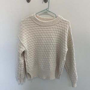 Chunky knit sweater